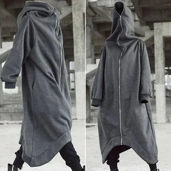 Unisex Nazgul-henkinen pitkä hupputakki