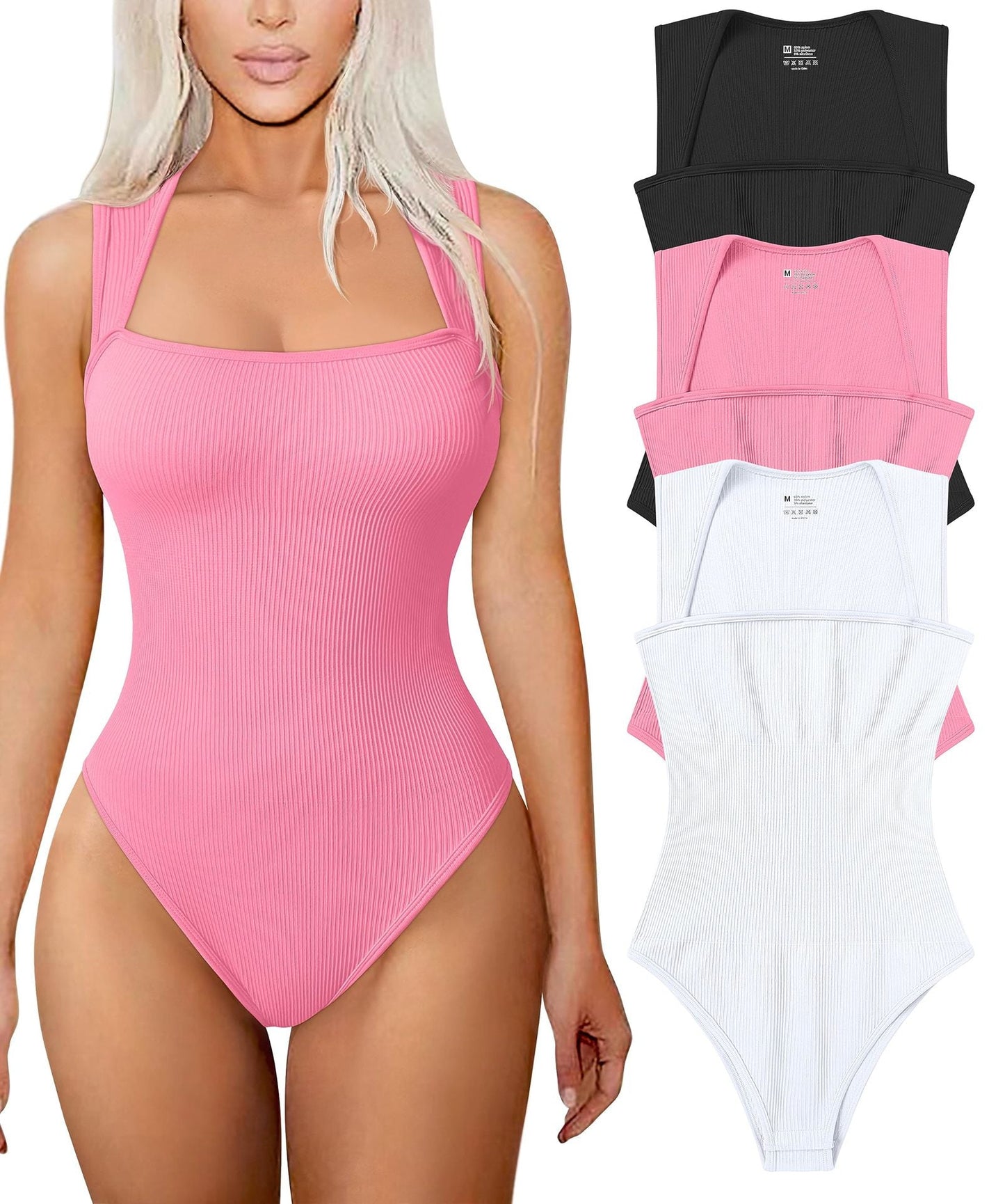 đ„KESĂMYYNTI 49% POISđ„Racerback leveĂ€ olkahihnat saumaton Bodysuit