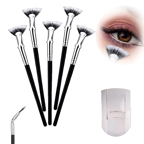 đ„Viimeinen pĂ€ivĂ€ saada 40% poisđ„ACCORDANCEY-taitettava kulma Scalloped Lash Brush Harja