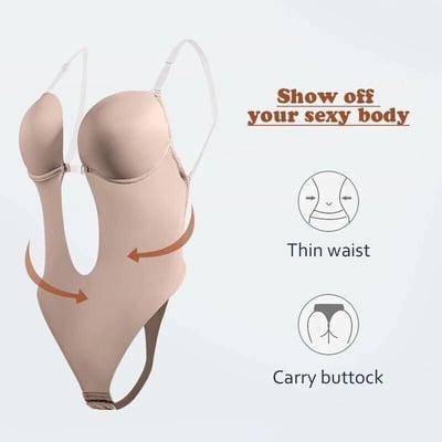 ✨Hot Sale✨Selkä paljastavaan mekkoon - Selkää näkymätön body shaper -liivit