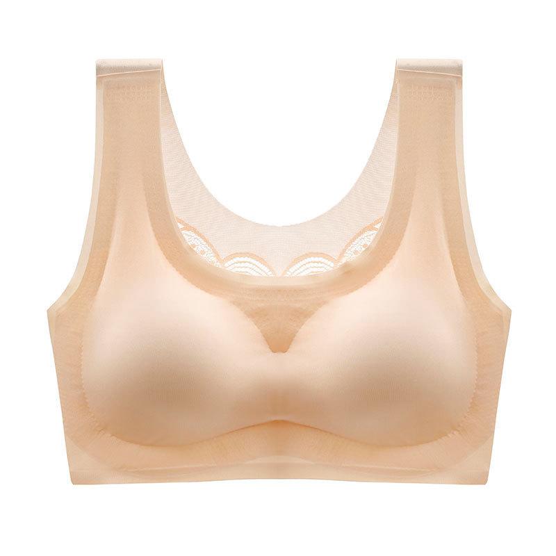 Erittäin ohut Plus Size Ice Silk Comfort -rintaliivit