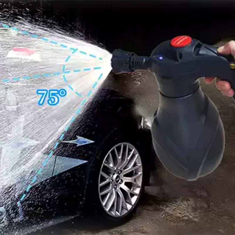 Langaton sähköinen autonpesu vaahtoruisku