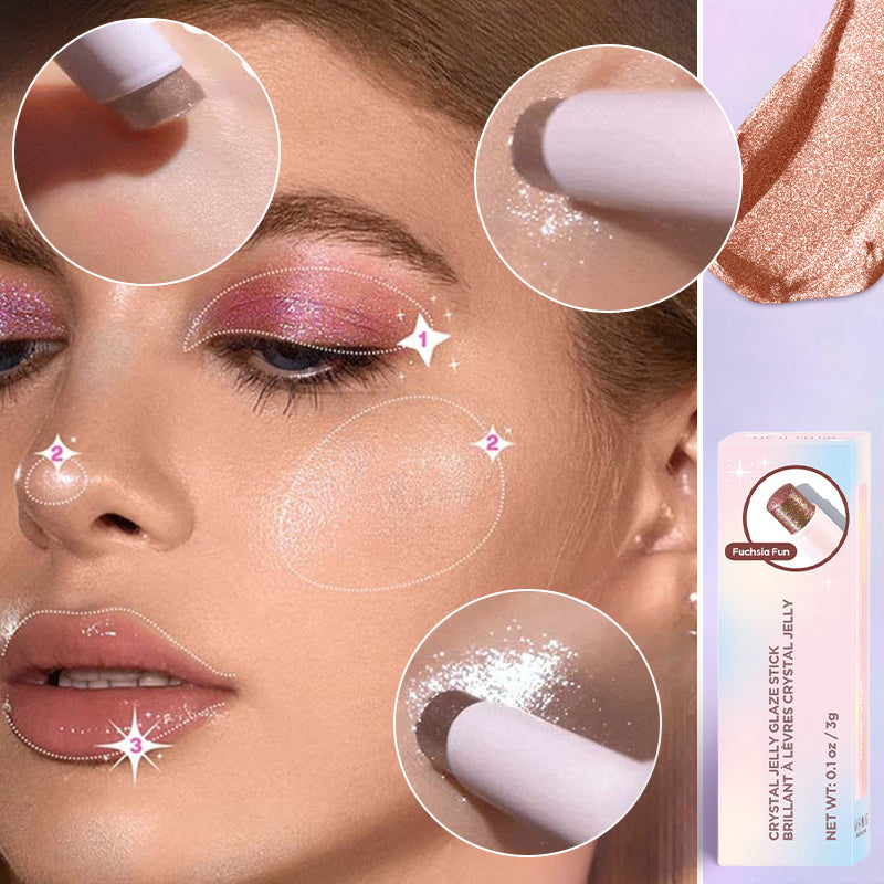 âđ„Hett sĂ€ljende Crystal Jelly Highlighter SilmĂ€luomivĂ€ri Tikkuđ