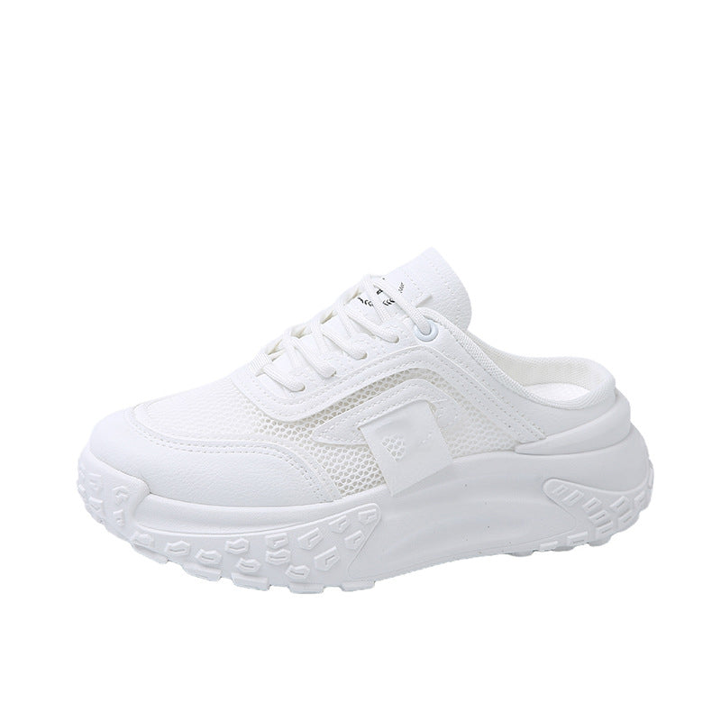 Naisten paksupohjaiset slip-on-tennarit