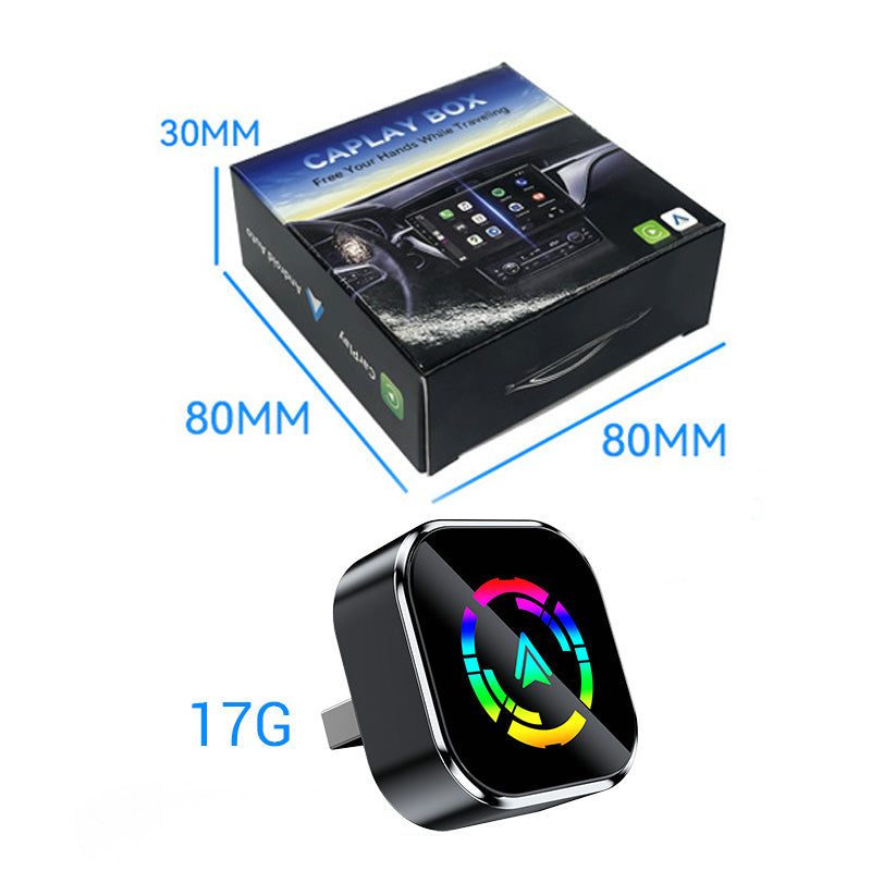 2-in-1 Langaton Sovitin iPhonelle ja Android Autolle