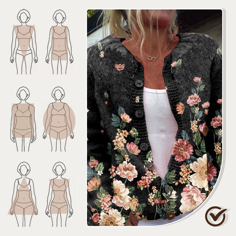 Naisten mukava neule cardigan