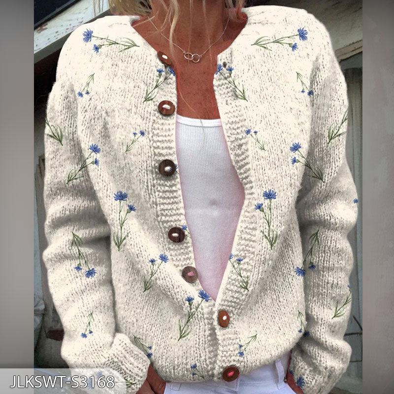 Naisten mukava neule cardigan