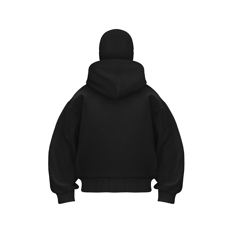 Ninja-huppari vetoketjulla miehille ja naisille