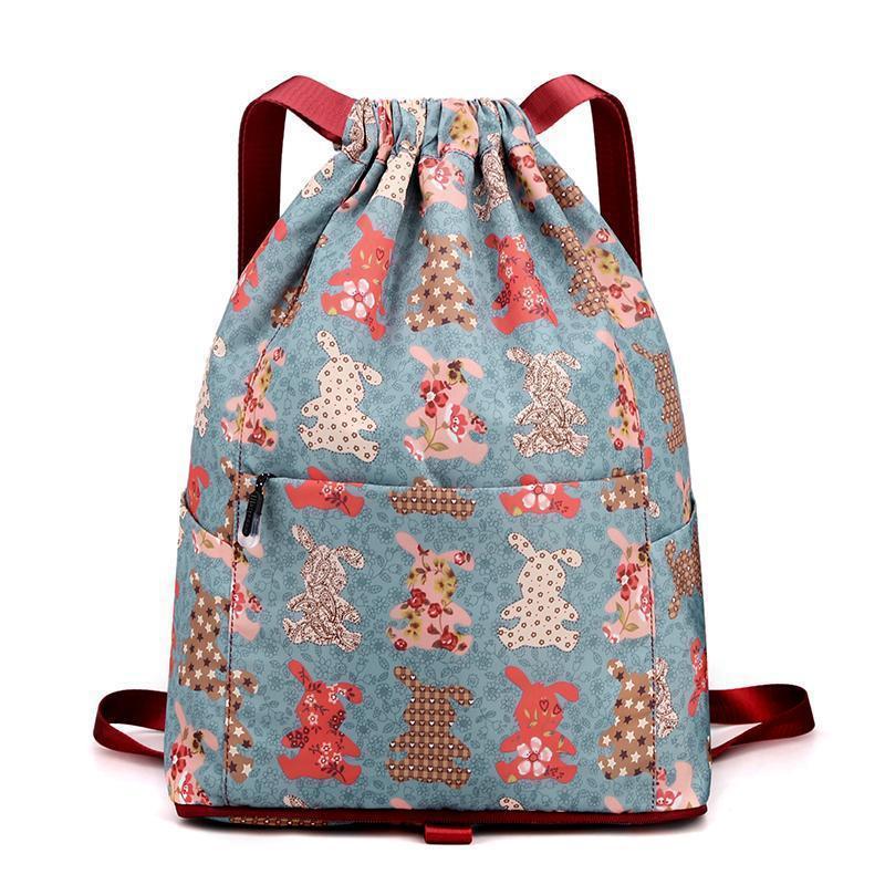 💥Hot Sale 💥-Kiristysnauha kokoontaitettava suuri kapasiteetti kuiva-kostea erottaminen Travel Sports Backpack