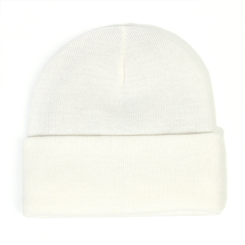 Talvi unisex pehmeä slouchy neulottu pipot
