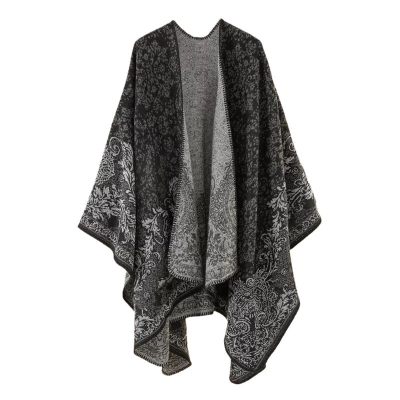 Naisten Syksy/Talvi Avoin Poncho