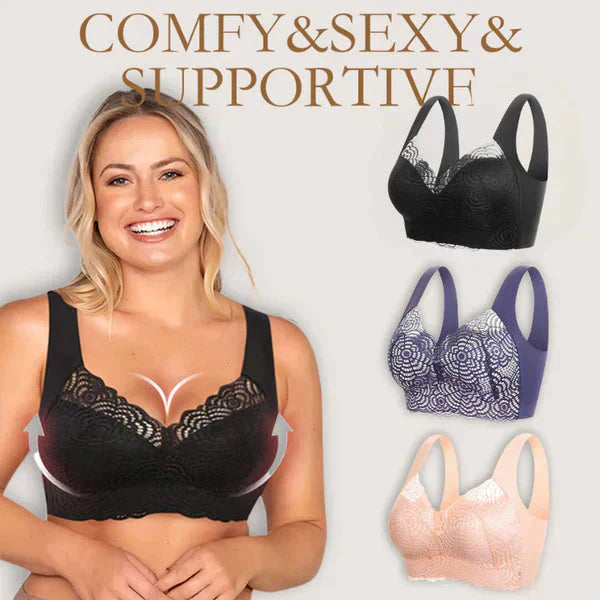 đżăSECOND SKINăCLOUD LIFT BRA SET | 3 kpl saumaton ja metallivapa | Ei luistava, hengittĂ€vĂ€ đž