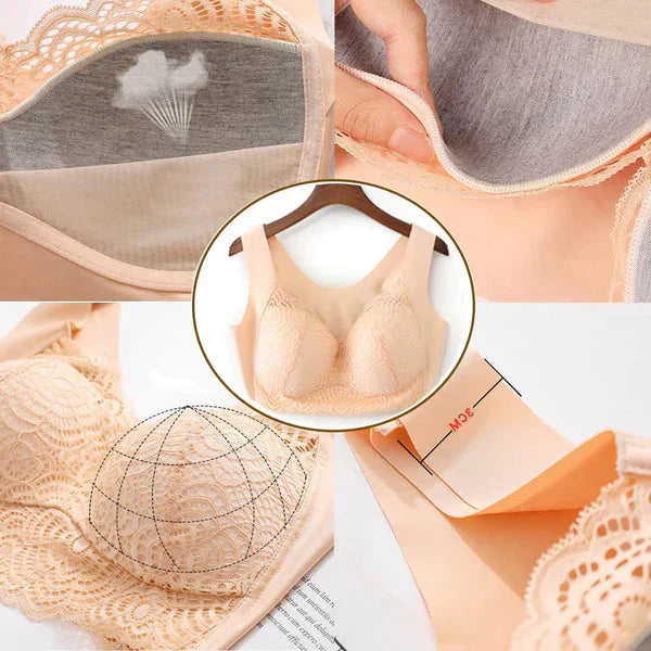 đżăSECOND SKINăCLOUD LIFT BRA SET | 3 kpl saumaton ja metallivapa | Ei luistava, hengittĂ€vĂ€ đž