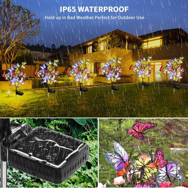 đ„ 49% OFF-Solar Outdoor Butterfly valot