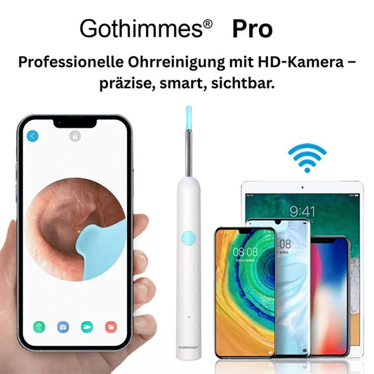 Älykäs vedenpitävä visuaalinen korvavaha poistaja