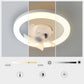 LED-tuuletinvalo, jossa on 360 asteen kierto