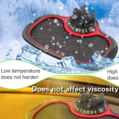 ⭐ Monitoiminen auton liukumaton matto, automaattinen puhelinteline ⭐