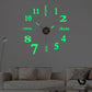 🕐 3D-Seinätarra Koristekello