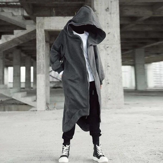 Unisex Nazgul-henkinen pitkä hupputakki