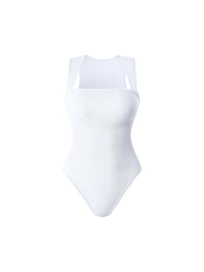 🔥KESÄMYYNTI 49% POIS🔥Racerback leveä olkahihnat saumaton Bodysuit