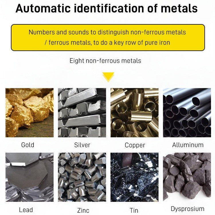 Korkean herkkyyden metallin skannausilmaisin