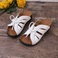 Naisten Comfort Bowtie Slide Sandaalit