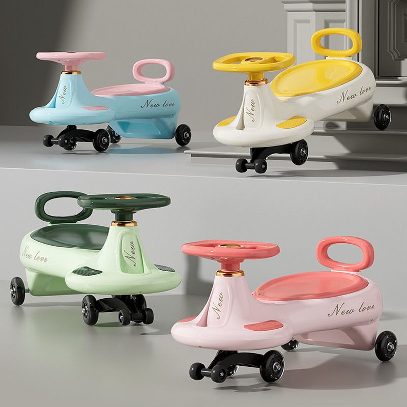 Lasten Wiggle Car Ride-on lelu Bluetoothilla