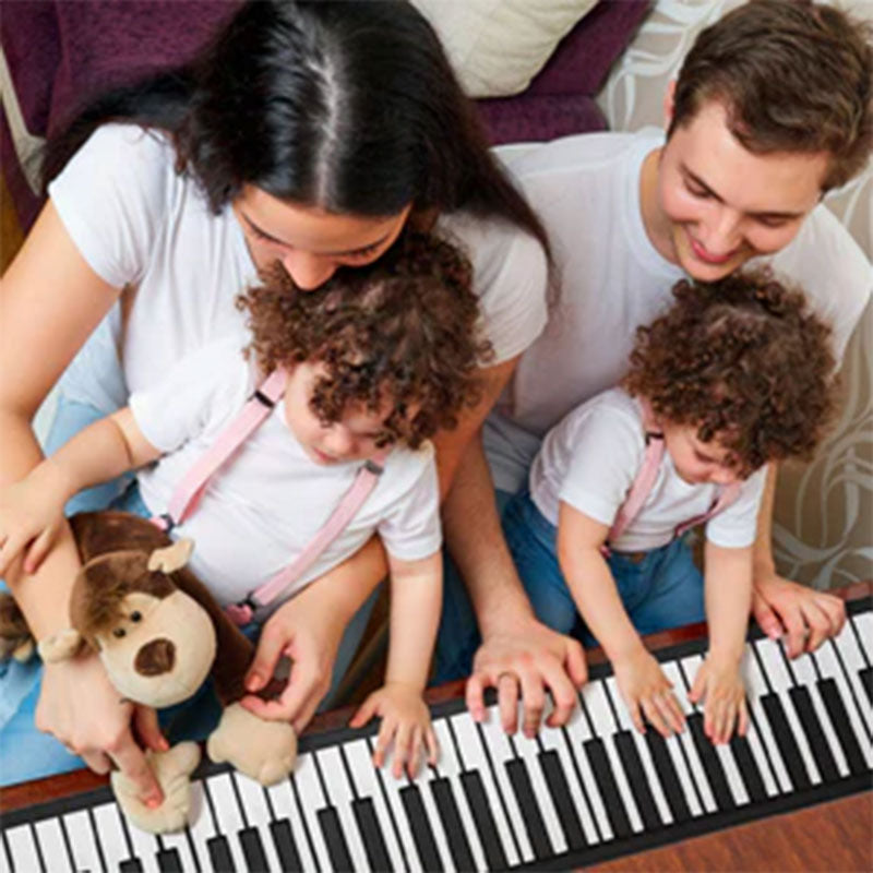 Kannettava Scroll Silikoni näppäimistö Elektroninen Piano