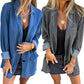 Denim rento takki, jossa on taskut