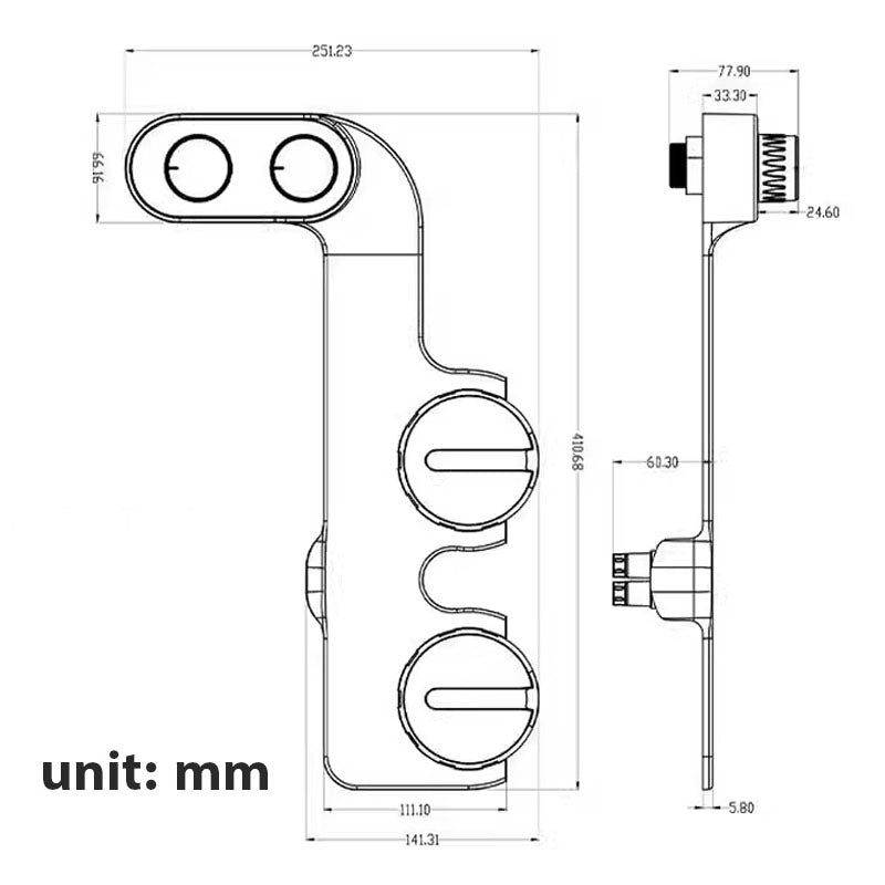 Toilet Seat Attachment Automatic Rinse Butt