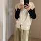 Women's Lapel Collar Zipper Sweater Vest