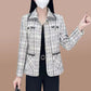 【Elegantti lahja sinulle】 Blazer, jossa on sudenpentukuvio naisille