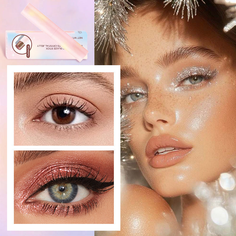 ⌛🔥Hett säljende Crystal Jelly Highlighter Silmäluomiväri Tikku💄