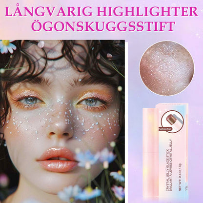 ⌛🔥Hett säljende Crystal Jelly Highlighter Silmäluomiväri Tikku💄