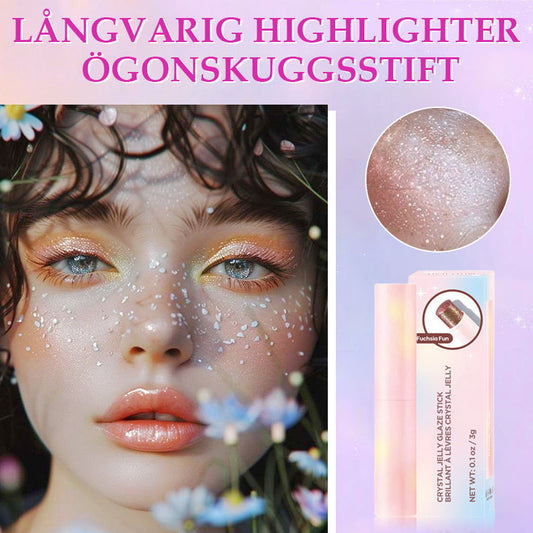 ⌛🔥Hett säljende Crystal Jelly Highlighter Silmäluomiväri Tikku💄