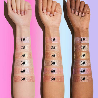 ⌛🔥Hett säljende Crystal Jelly Highlighter Silmäluomiväri Tikku💄