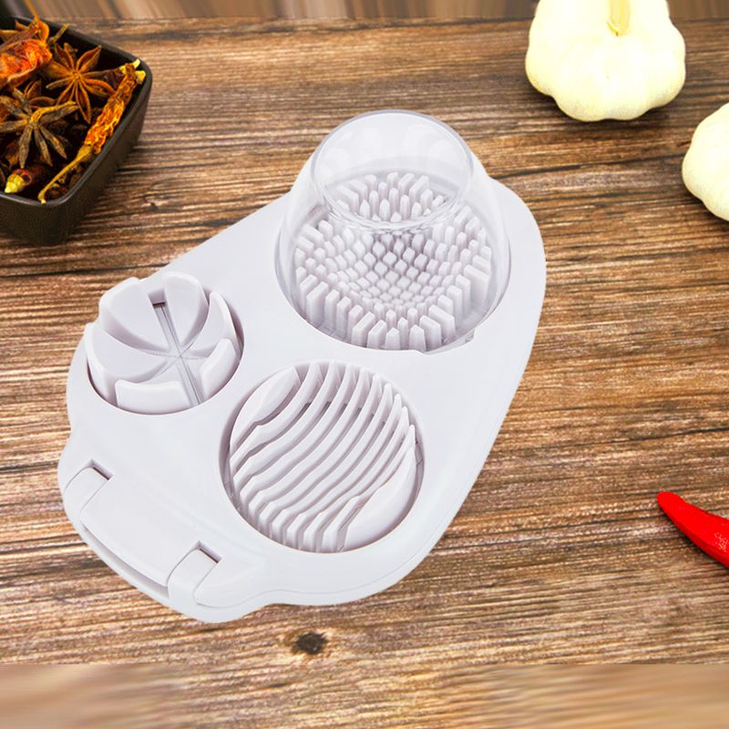Monitoiminen 3-in-1 Munaviipaloija