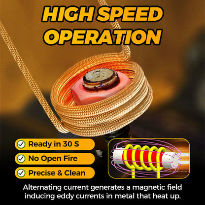 Magnetinen Induktiolämmitinsetti - 1100W Induktio Lämpöruuvin Poistotyökalu