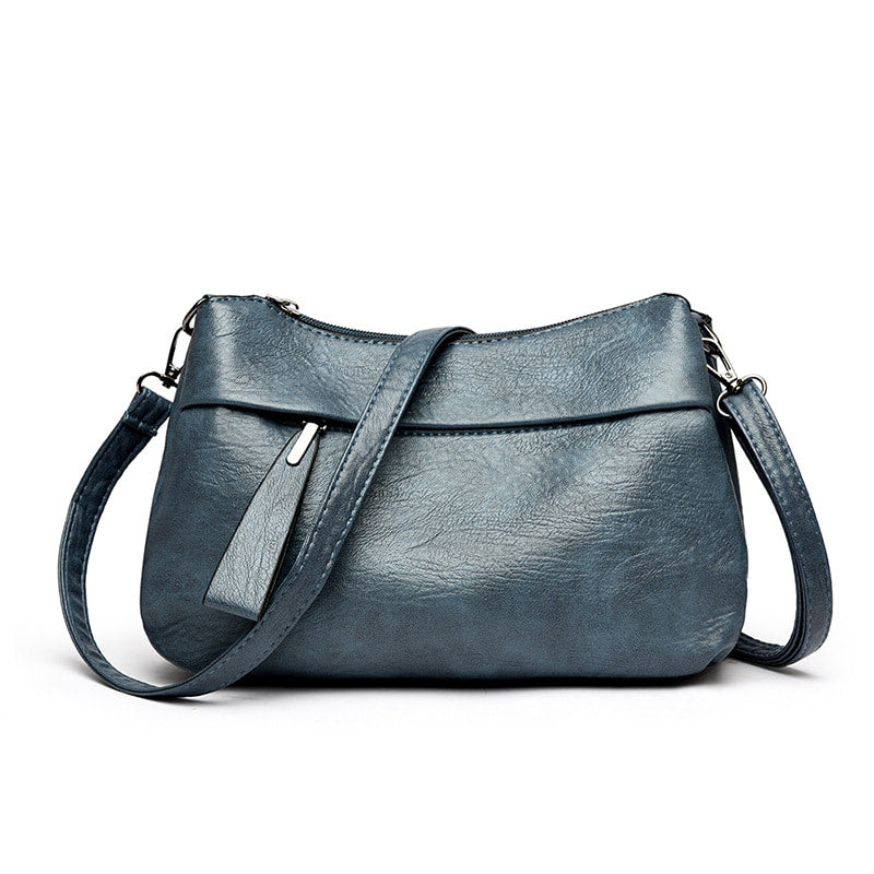 Naisten trendikäs PU nahka crossbody & olkalaukku
