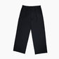 Unisex vintage-rento pliseeratut housut