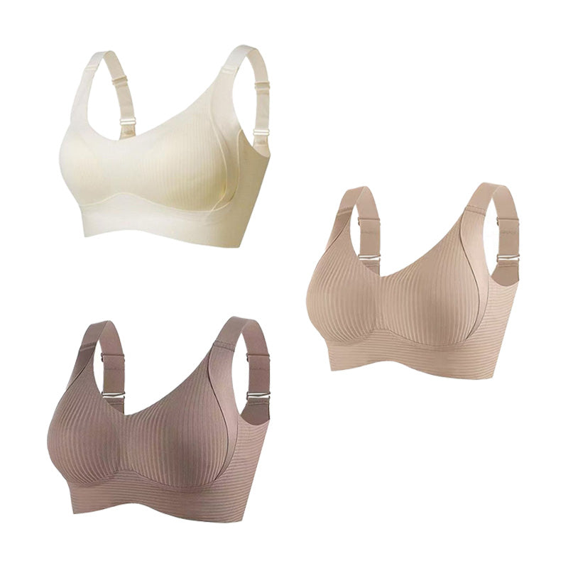 🎁Osta 1, saat 3 pakettia💕Naisten verkkopaita ilman kaaria, säädettävä rintaleveys🌸