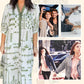 Naisten boho-tyylinen ilmava midimekko