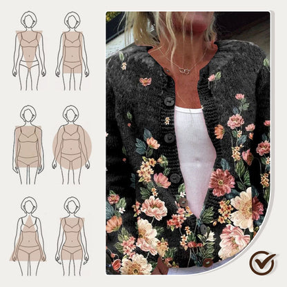 Naisten mukava neule cardigan