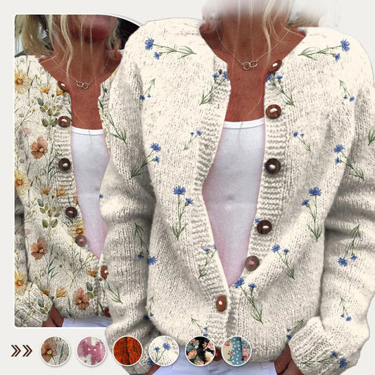 Naisten mukava neule cardigan