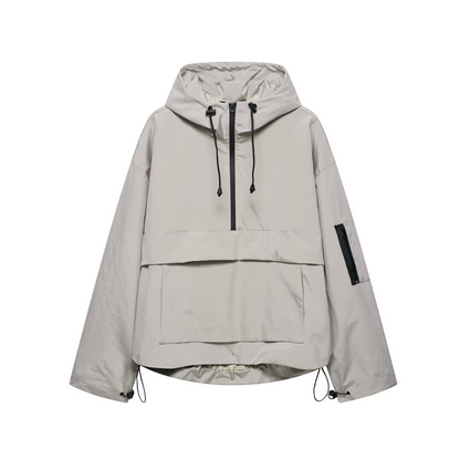 Rento softshell-takki hupulla