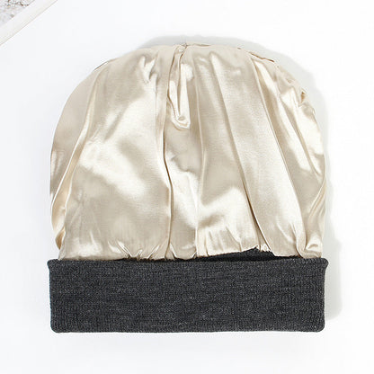 Talvi unisex pehmeä slouchy neulottu pipot