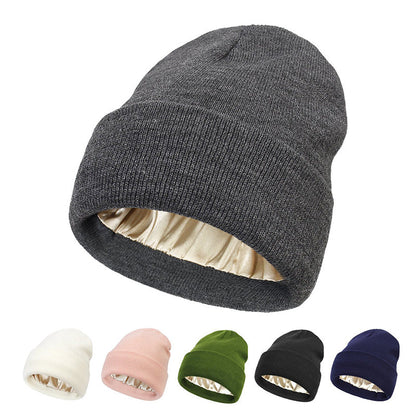 Talvi unisex pehmeä slouchy neulottu pipot