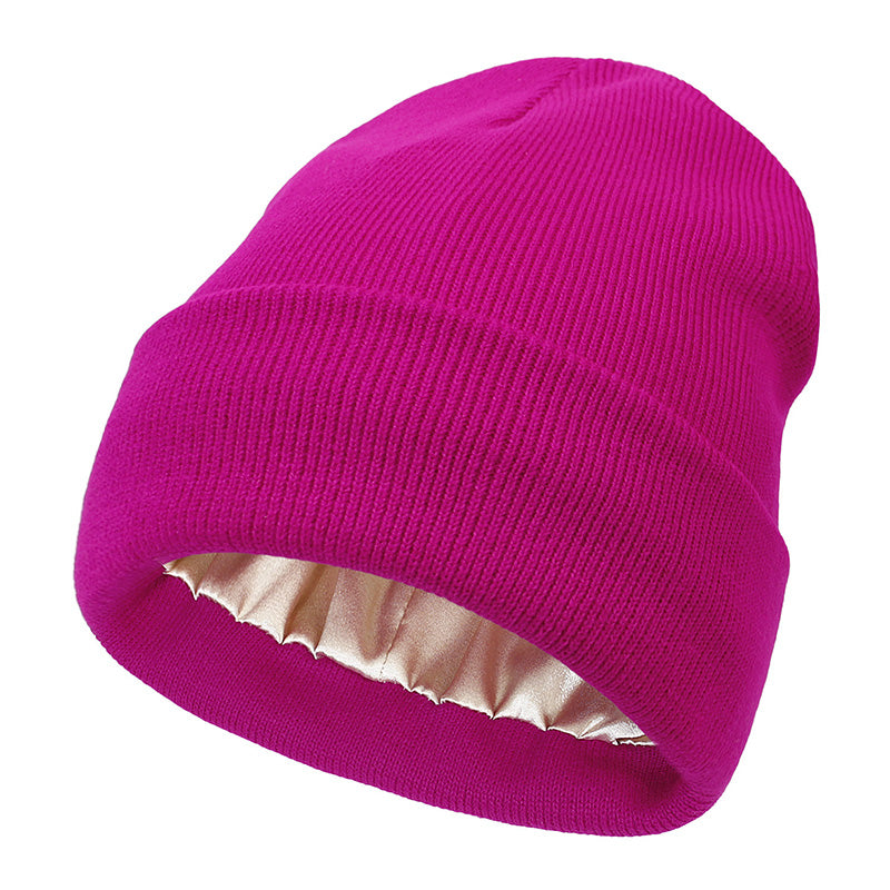 Talvi unisex pehmeä slouchy neulottu pipot