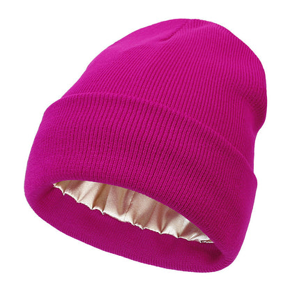 Talvi unisex pehmeä slouchy neulottu pipot