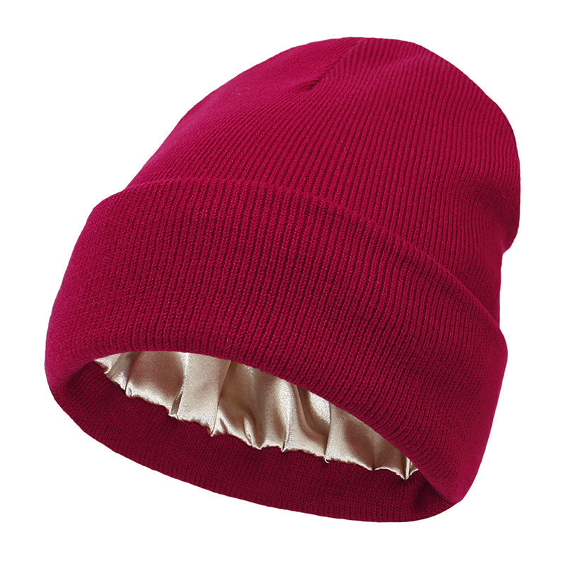 Talvi unisex pehmeä slouchy neulottu pipot